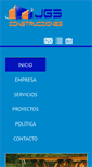Mobile Screenshot of jg3construcciones.com